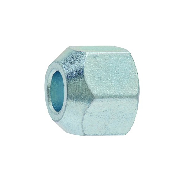 S.U.R. & R. Auto Parts 3/8" Female Tube Nut 5/8" x 18 (2) SRRPS2215 - main